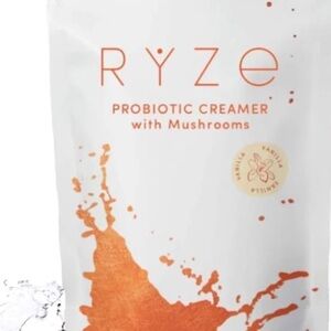 Probiotic Creamer with Mushrooms - White and Orange